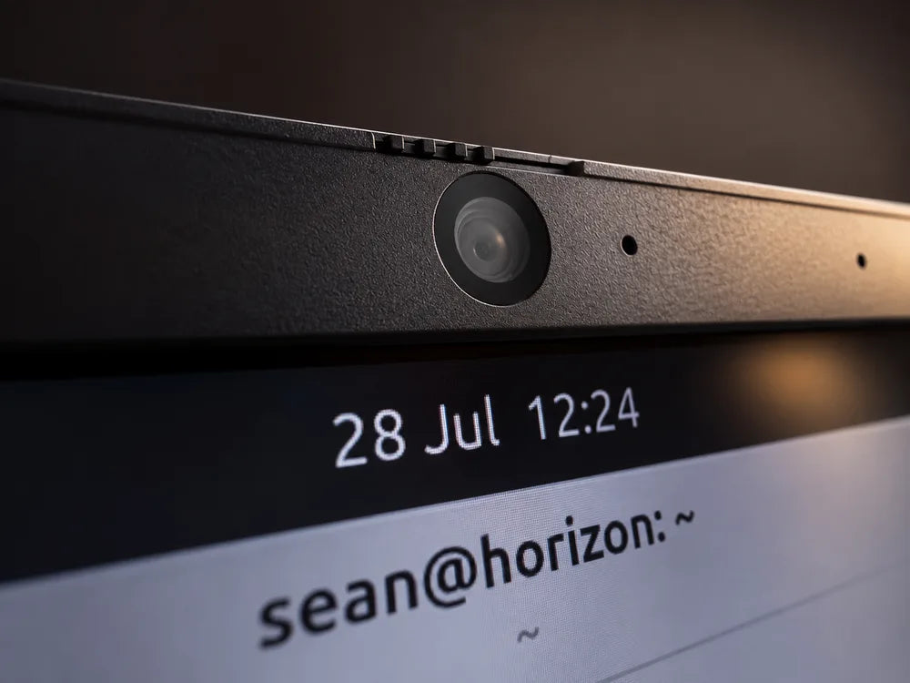 StarBook Horizon camera and webcam cover